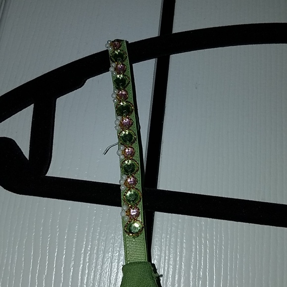 Three Pink Hearts Trixxi Green blouse - Picture 5 of 8